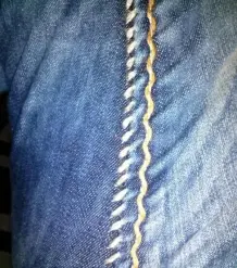 Jeans aufpimpen