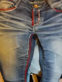 Jeans aufpimpen