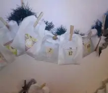 Schneller preiswerter Adventskalender