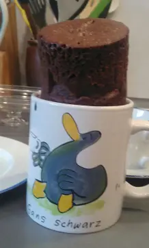 Schokoladiger Tassenkuchen