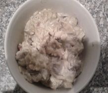 Putengeschnetzeltes mit Schmelzkäse