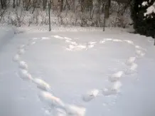 Malen im Schnee