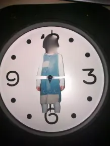 Ausgefallene Wanduhr