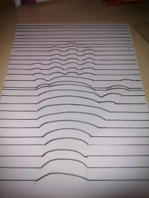 3D Hand selbstgemalt