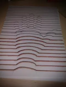 3D Hand selbstgemalt