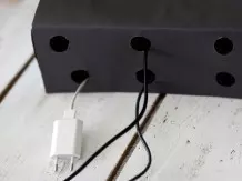 Kabeldiener aus einer Capri-Sun Box