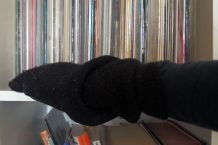 Socken zum Staubwischen benutzen