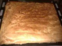 Käseschneekuchen am Blech mit Baiserhaube
