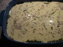 Gnocchi-Spinat-Auflauf mit Schinken