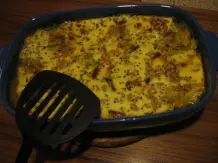 Gnocchi-Spinat-Auflauf mit Schinken