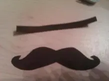 Mustache Lesezeichen