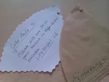 Einladungskarte basteln