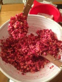 Roter Heringssalat