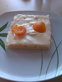 Aprikosen-Vanille-Blechkuchen