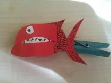 Große Fische & kleine Fische mit Kindern basteln