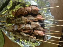 Leckere Marinade für Souvlaki-Spieße
