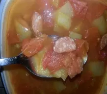 Tomaten-Paprika-Pfanne mit Knackern