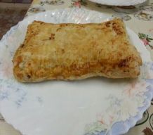 Landtaschen mit Hackfleisch, Kochschinken & Schafskäse