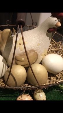Eier verstecken - sie müssen nicht essbar sein