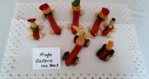 Würstchen-Rennwagen für den Kindergeburtstag