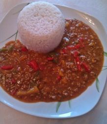 Bunte Paprika Pfanne