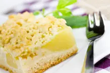 Streusel mit Butter oder Margarine