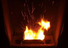 Kaminsichtgläser reinigen - mit Backofenreiniger
