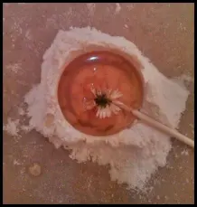 Orangen-Lutscher mit Gänseblümchen selbstgemacht