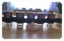 Upcycling Tischdeko