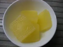 Zitronensaft einfrieren