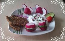 Radieschen-Kresse-Brotaufstrich/Dip