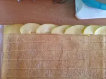 Apfelrosen mit Hefeteig (Plunderteig)