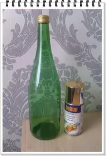 Weinflasche als Deko Flasche DIY