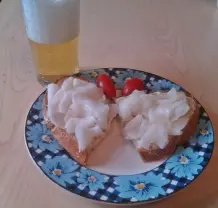 Bayrische Brotzeit mit Rettich