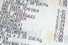 Beim Einkaufen sparen