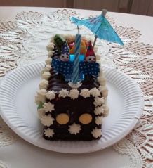 Auto-Kastenkuchen