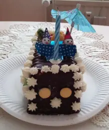 Auto-Kastenkuchen