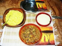 Egusi Suppe - Afrikanisches Gericht mit Melonenkernen