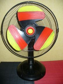 Schwarz-rot-gold-Ventilator zur WM 2014