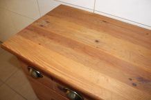 Wasserränder auf unlackiertem Holz mit Salatdressing reinigen