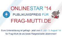 OnlineStar: Frag-Mutti in der Hauptwahl - Abstimmen!