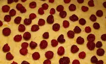 Falscher Hefekuchen für ein Backblech