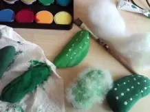 Kaktus aus Steinen selber machen