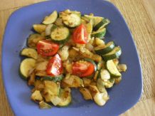 Kartoffel-Zucchinipfanne