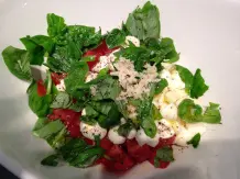 Pasta Estiva: Tomaten-Mozzarella-Nudelsalat