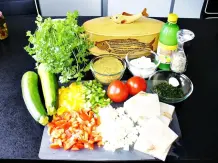 Kabeljau-Bulgur-Zucchini-Paprikapfanne