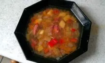 Was knackt das so lustig in meiner Suppe?