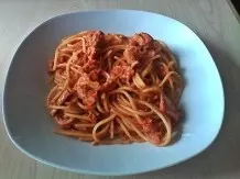 Spaghetti mit Thunfisch und Chili