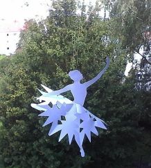 Ballerina als Deko