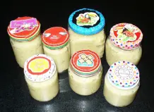 Exotischer Bananen-Kokosnuss-Ananas-Aufstrich